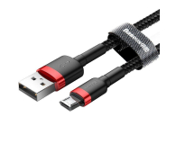 BASEUS Kabel USB-A - microUSB 3m (w oplocie) CAMKLF-H91 - 1066973 - zdjęcie 2